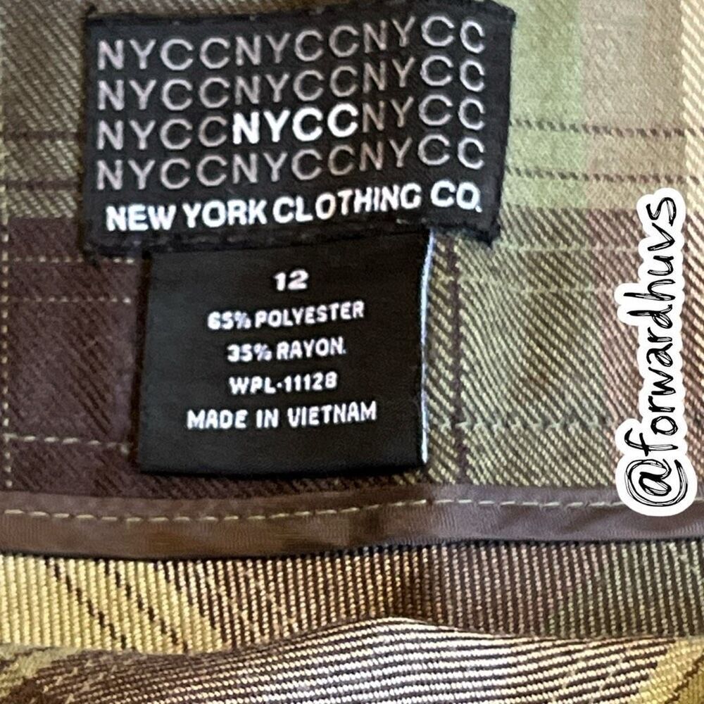 NYC Ladies Size 12 Knee-Length Y2K Style Skirt - Picture 6 of 8